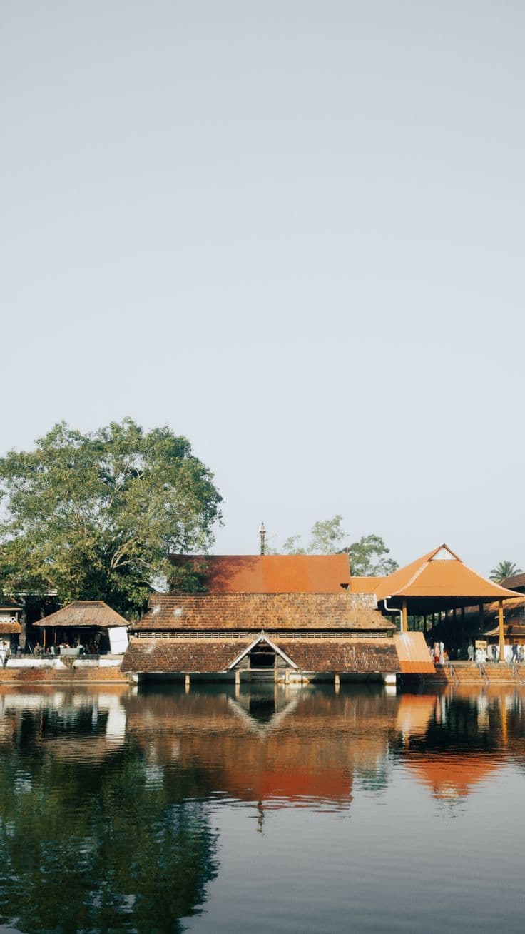 The sacred Ambalapuzha Sree Krishna Temple showcasing traditional Kerala temple architecture and spiritual heritage