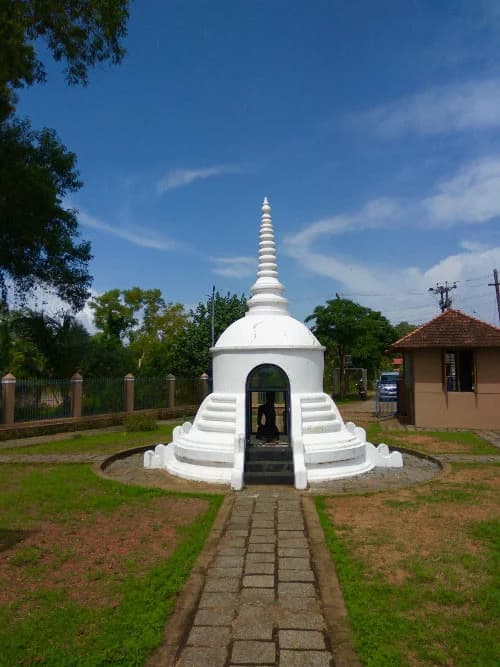 The ancient black granite Buddha statue of Karumadikkuttan, a historic archaeological site in Alappuzha, Kerala